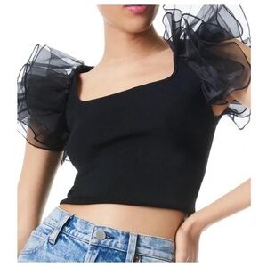 Alice + Olivia Merida Crop